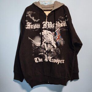 Iron Maiden “The Trooper” Zip Hoodie - NWT